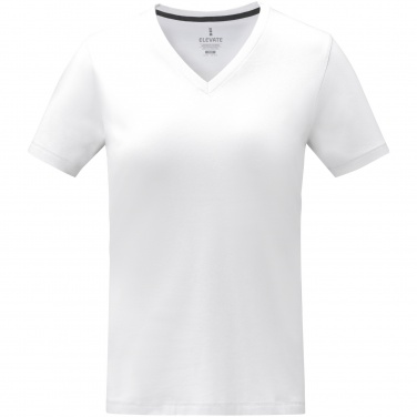 Logotrade advertising product image of: Somoto short sleeve women's V-neck t-shirt 