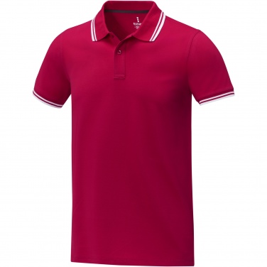 Logotrade promotional giveaway image of: Amarago short sleeve men's tipping polo