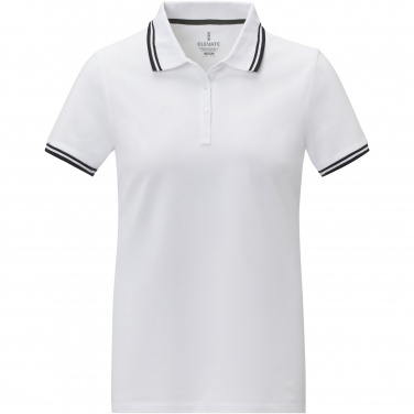 Logo trade promotional items image of: Amarago short sleeve women's tipping polo