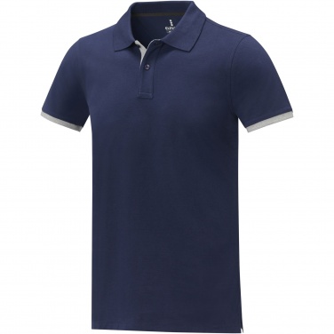 Logo trade promotional item photo of: Morgan short sleeve men's duotone polo