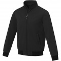 Keefe unisex lightweight bomber jacket, Solid black