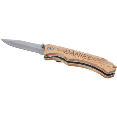 Logo trade promotional product photo of: Dave pocket knife with belt clip