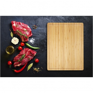 Logo trade promotional products image of: Fet bamboo steak cutting board