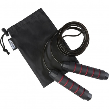 Logotrade business gift image of: Austin soft skipping rope in recycled PET pouch