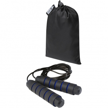 Logotrade promotional giveaway image of: Austin soft skipping rope in recycled PET pouch