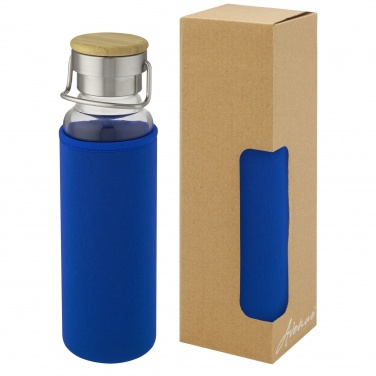 Logo trade promotional product photo of: Thor 660 ml glass bottle with neoprene sleeve