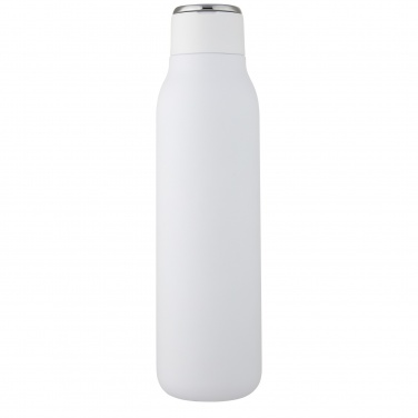 Logo trade promotional giveaways image of: Marka 600 ml copper vacuum insulated bottle with metal loop