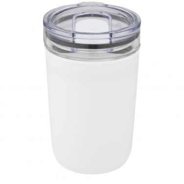 Logo trade promotional products image of: Bello 420 ml glass tumbler with recycled plastic outer wall