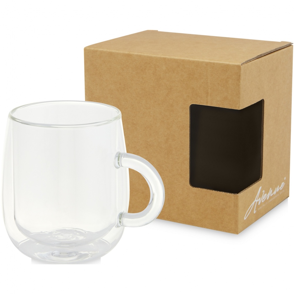 Logotrade promotional product picture of: Iris 330 ml glass mug