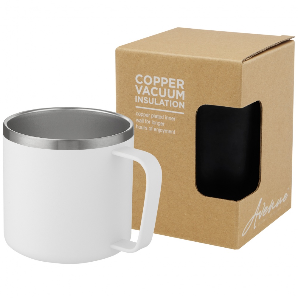 Logo trade corporate gifts image of: Nordre 350 ml copper vacuum insulated mug