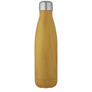 Logotrade promotional giveaways photo of: Cove 500 ml vacuum insulated stainless steel bottle with wood print