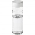 H2O Active® Base Tritan™ 650 ml screw cap water bottle, Transparent clear / White