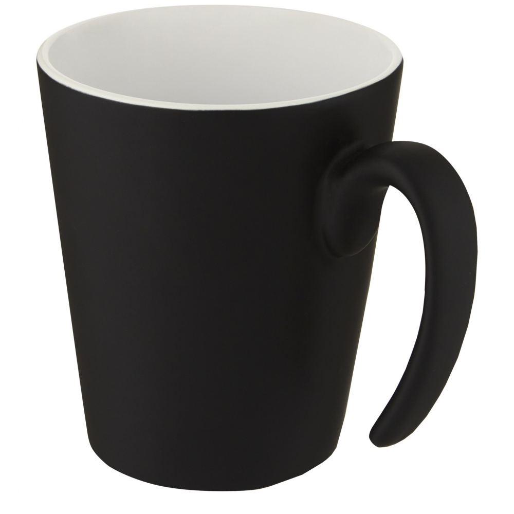 Logotrade promotional merchandise photo of: Oli 360 ml ceramic mug with handle