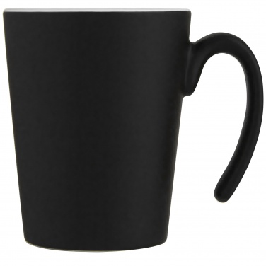 Logo trade promotional gift photo of: Oli 360 ml ceramic mug with handle