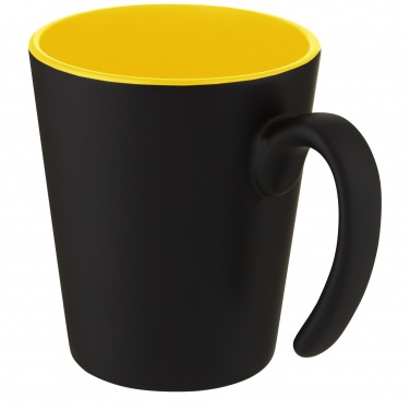 Logo trade promotional giveaway photo of: Oli 360 ml ceramic mug with handle