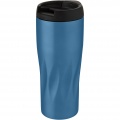 Waves 450 ml copper vacuum insulated tumbler, Blue