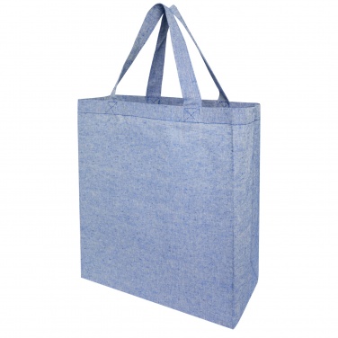 Logo trade advertising product photo of: Pheebs 150 g/m² recycled gusset tote bag 13L