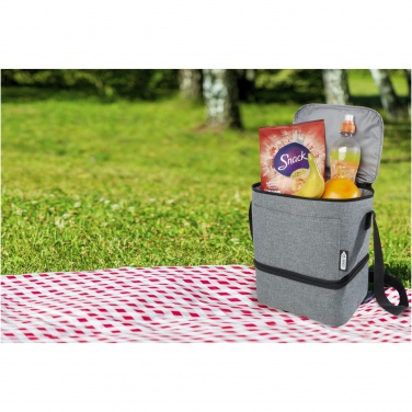 Logo trade promotional products image of: Tundra 9-can GRS RPET lunch cooler bag 9L