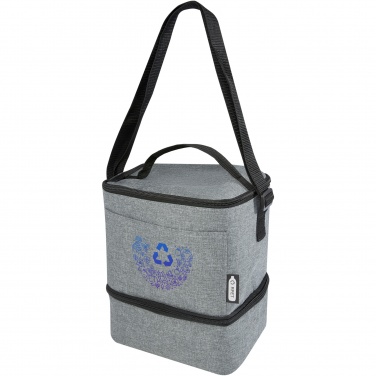 Logo trade corporate gifts picture of: Tundra 9-can GRS RPET lunch cooler bag 9L