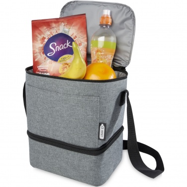 Logotrade promotional item image of: Tundra 9-can GRS RPET lunch cooler bag 9L