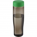 H2O Active® Eco Tempo 700 ml screw cap water bottle, Green / Charcoal