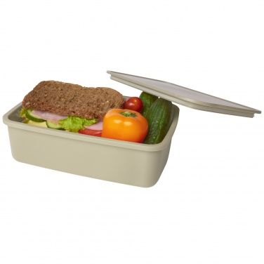 Logo trade promotional merchandise image of: Dovi recycled plastic lunch box