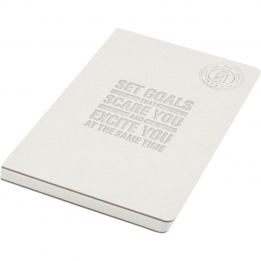 Logotrade promotional gift picture of: Dairy Dream A5 size reference recycled milk cartons spineless notebook