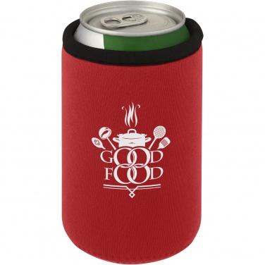 Logo trade promotional giveaways image of: Vrie recycled neoprene can sleeve holder