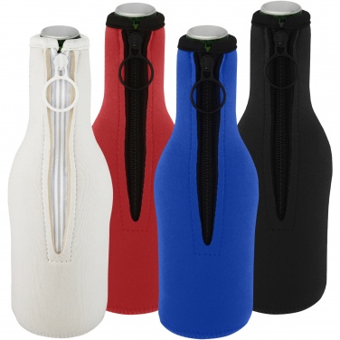 Logo trade promotional gifts image of: Fris recycled neoprene bottle sleeve holder