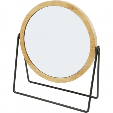 Logo trade promotional merchandise photo of: Hyrra bamboo standing mirror