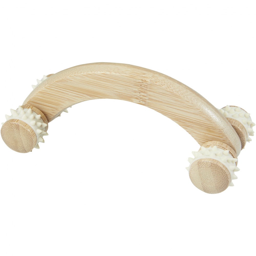 Logo trade business gifts image of: Volu bamboo massager