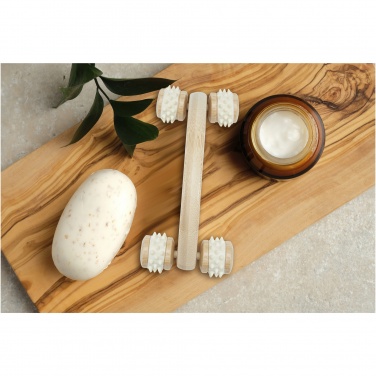 Logo trade promotional gifts image of: Volu bamboo massager