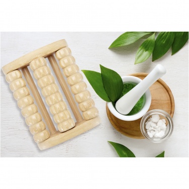 Logotrade promotional item image of: Venis bamboo foot massager