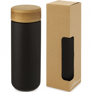 Logotrade business gift image of: Lumi 300 ml ceramic tumbler with bamboo lid