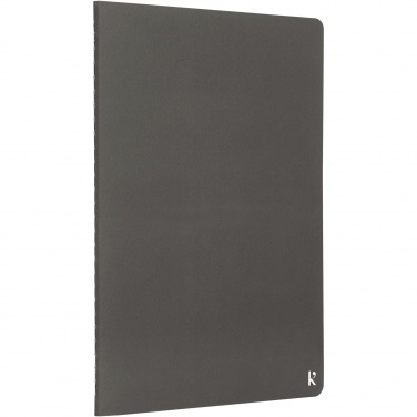 Logo trade promotional gift photo of: Karst® A5 stone paper journal twin pack