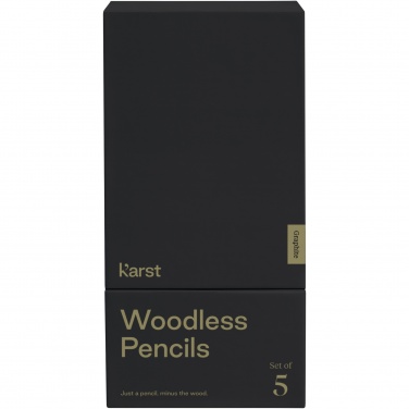 Logotrade advertising products photo of: Karst® 5-pack 2B woodless graphite pencils