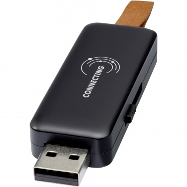 Logo trade promotional merchandise image of: Gleam 16GB light-up USB flash drive