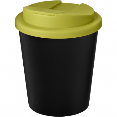 Logo trade business gifts image of: Americano® Espresso Eco 250 ml recycled tumbler with spill-proof lid 