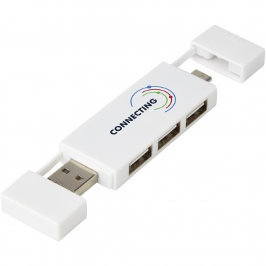 Logo trade promotional item photo of: Mulan dual USB 2.0 hub