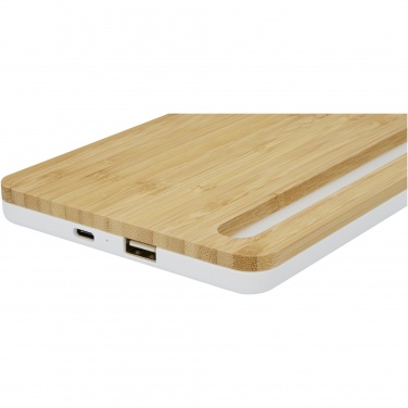 Logotrade promotional merchandise picture of: Medake 10W bamboo wireless charger