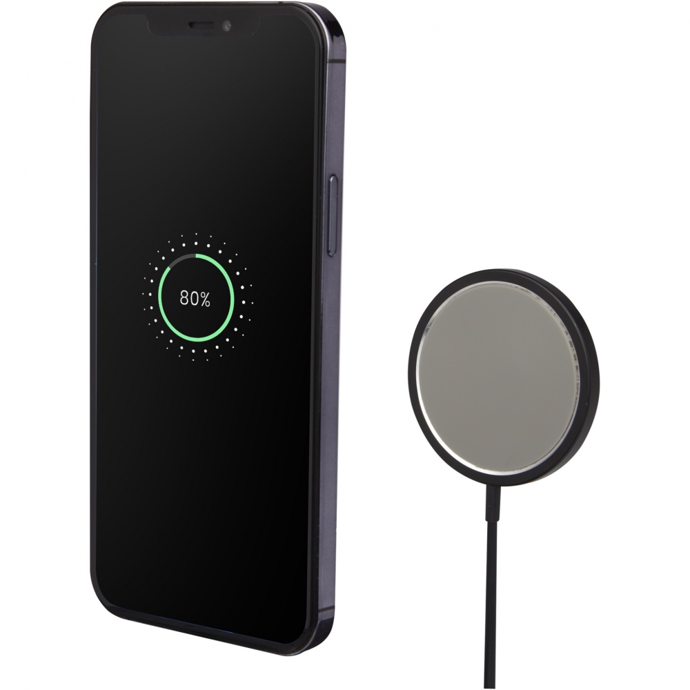 Logotrade promotional products photo of: Magclick 15W aluminium wireless charger