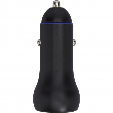 Logo trade advertising products picture of: Pilot dual 55W USB-C/USB-A car charger