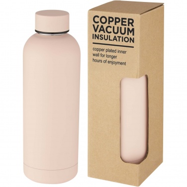 Logo trade advertising products picture of: Spring 500 ml copper vacuum insulated bottle