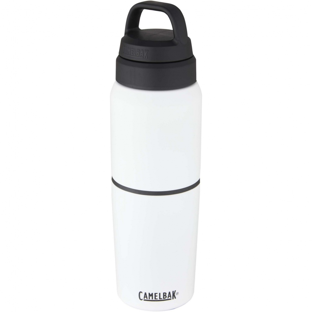 Logo trade promotional merchandise image of: CamelBak®  stainless steel 500 ml bottle and 350 ml cup