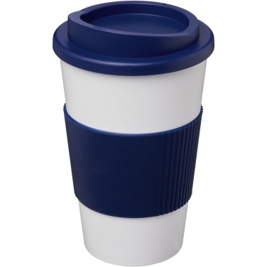 Logotrade promotional merchandise image of: Americano® 350 ml insulated tumbler with grip