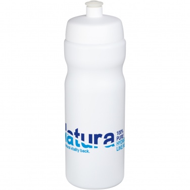 Logo trade promotional items image of: Baseline® Plus 650 ml bottle with sports lid