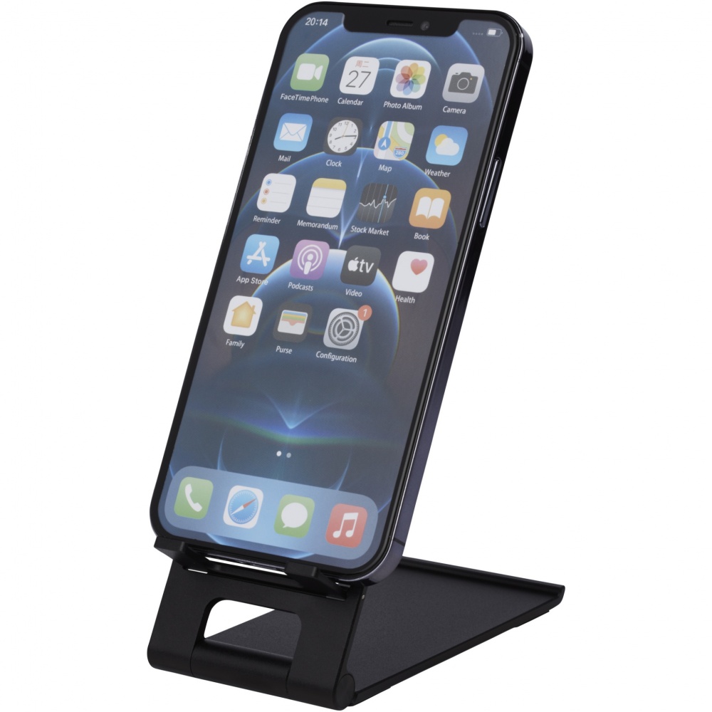 Logo trade promotional merchandise image of: Rise slim aluminium phone stand