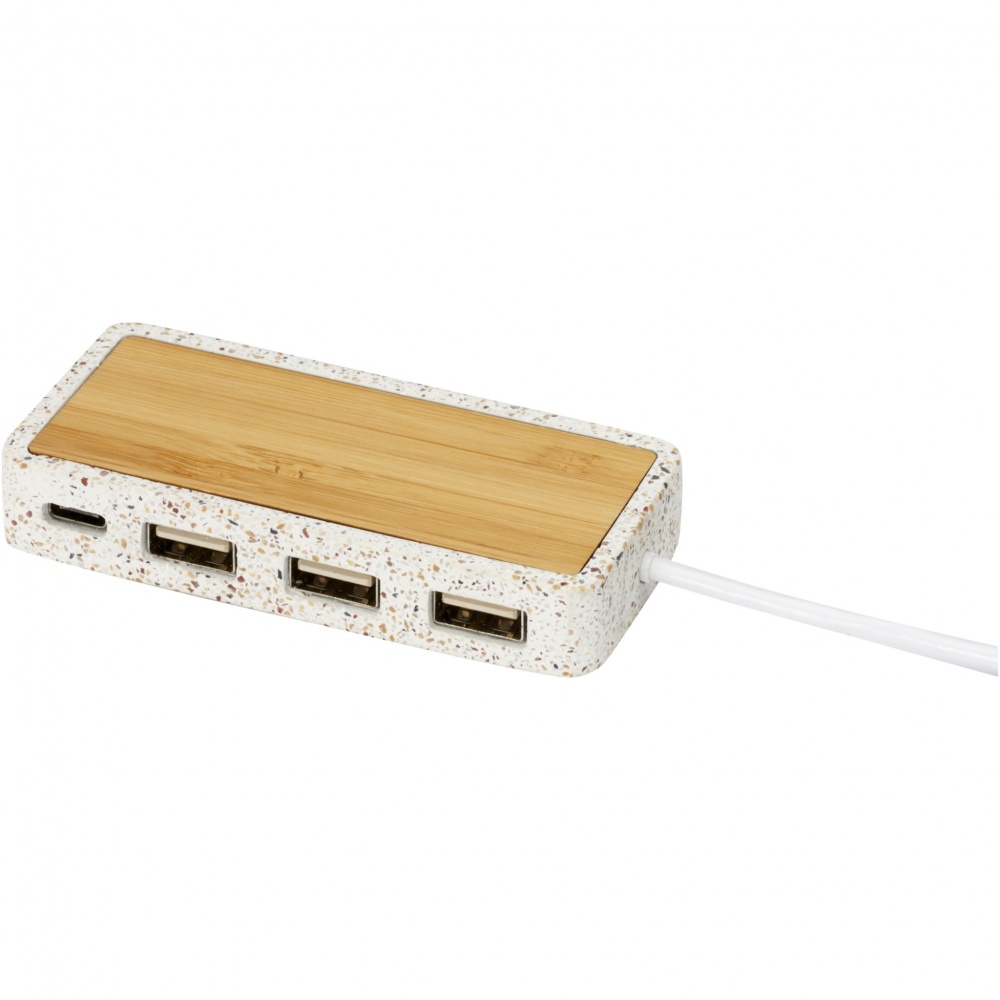 Logotrade business gift image of: Terrazzo USB 2.0 hub