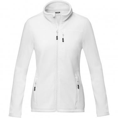 Logotrade advertising product image of: Amber women's GRS recycled full zip fleece jacket