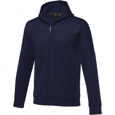 Logo trade corporate gifts picture of: Nubia men's performance full zip knit jacket